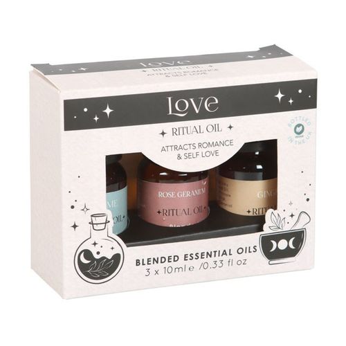 Set of 3 Stress Less Ritual Blended Essential Oils